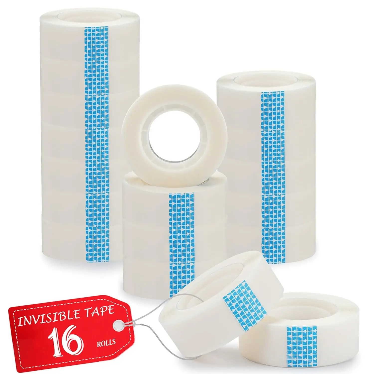 Scotch Magic Tape Invisible Office Tape 6 Rolls with Dispensers